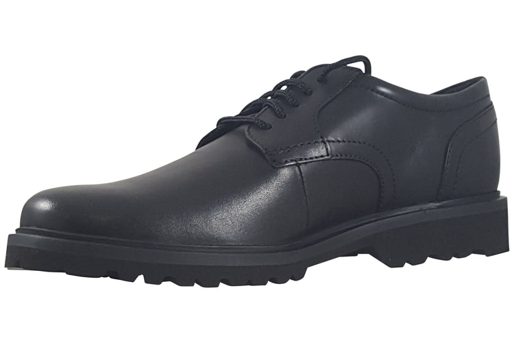 Clarks Berwick Lace Black Leather Mens Shoes