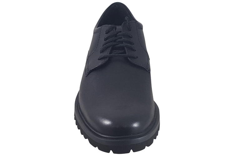 Clarks Berwick Lace Black Leather Mens Shoes