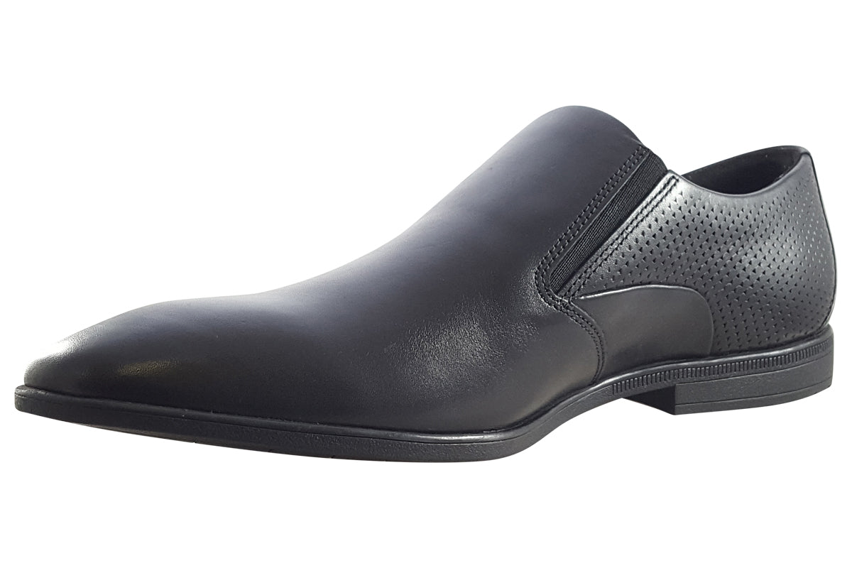 clarks-boswyn-slip-black-leather-mens-shoes-left