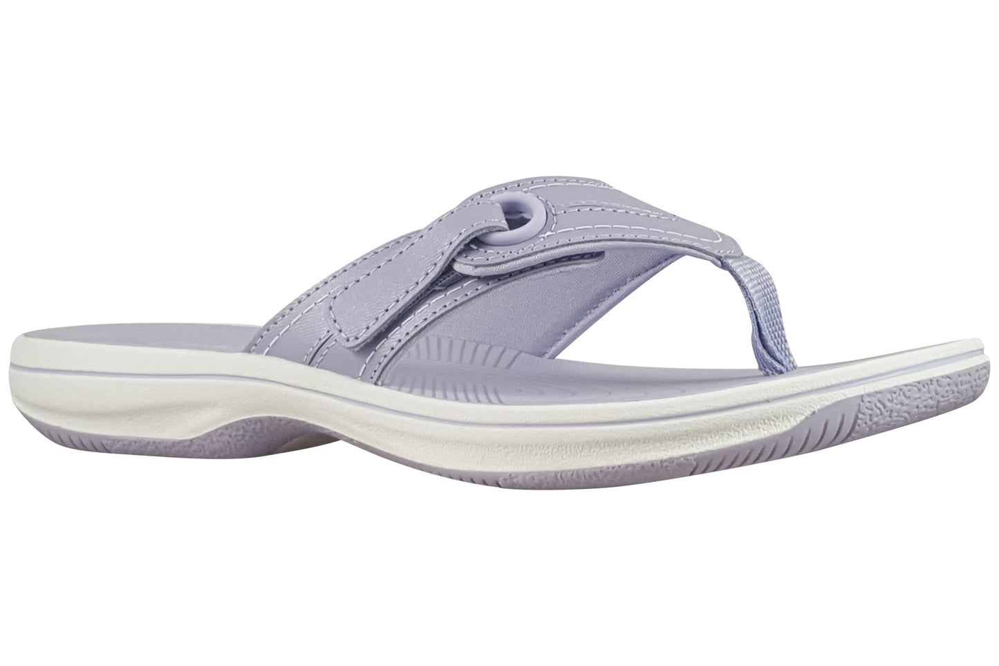 clarks brinkley reyna lavender womens sandals right