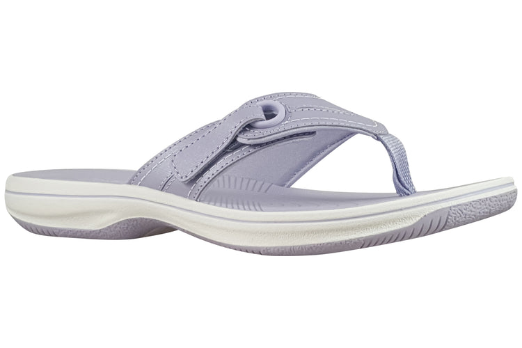 Clarks Brinkley Reyna Lavender Womens Sandals