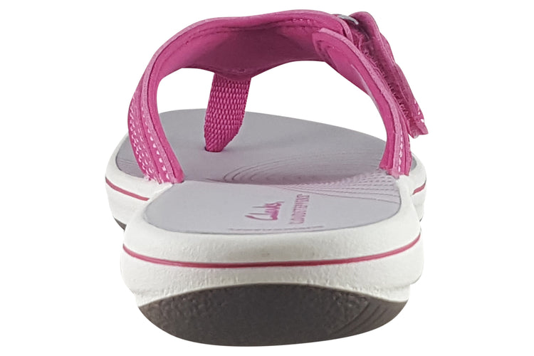 Clarks Brinkley Sea Fuchsia Womens Sandals
