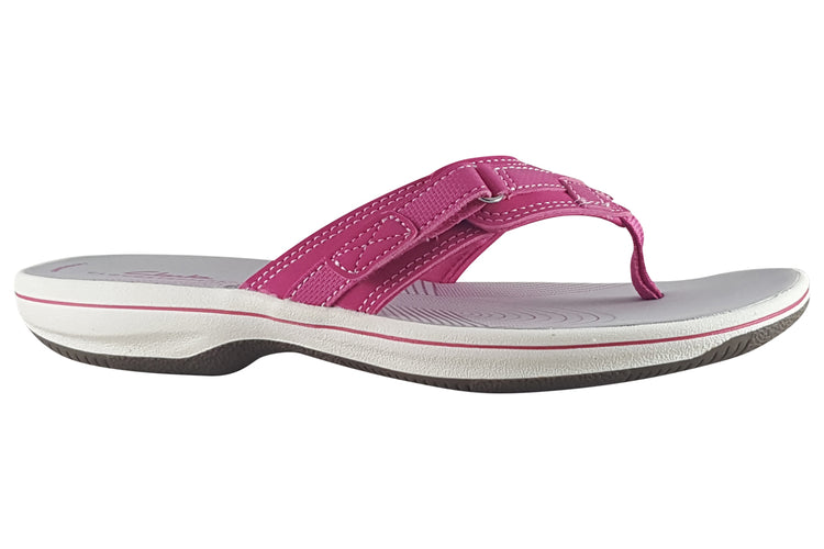 Clarks Brinkley Sea Fuchsia Womens Sandals