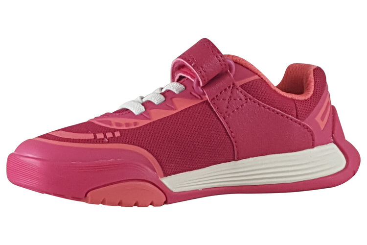 Clarks CicaStarFlexK. Pink Combi Syn Girls Sports