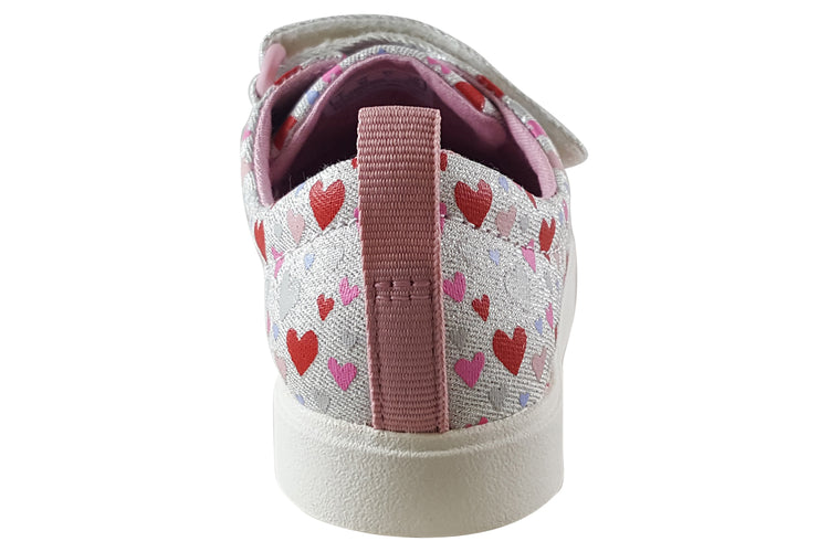 Clarks City Vibe K. Cotton Girls Canvas