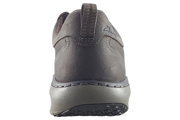 Clarks ClarksPro Lace Dark Brn Tumble Mens Shoes