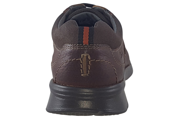 Clarks Cotrell Walk Tobacco Mens Shoes