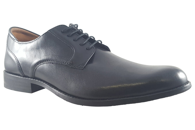 Clarks CraftArlo Lace Black Leather Mens Shoes