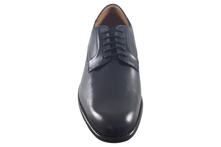 Clarks CraftArlo Lace Black Leather Mens Shoes