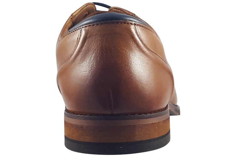Clarks CraftArlo Lace Tan Leather Mens Shoes