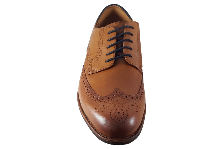 Clarks CraftArloLimit Tan Leather Mens Shoes