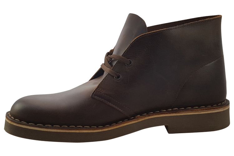 Clarks Desert Bt Evo Beeswax Leather Mens Boots