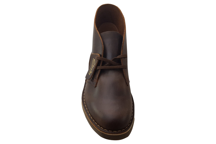 Clarks Desert Bt Evo Beeswax Leather Mens Boots