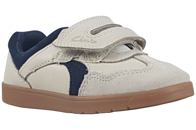Clarks Disco Vibe T Neutral Boys First Shoes