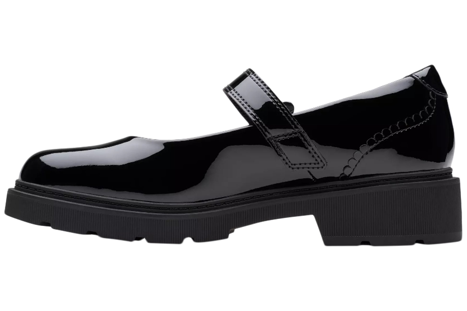 clarks-eris-jane-y-girls-shoes-black-patent-left-flat