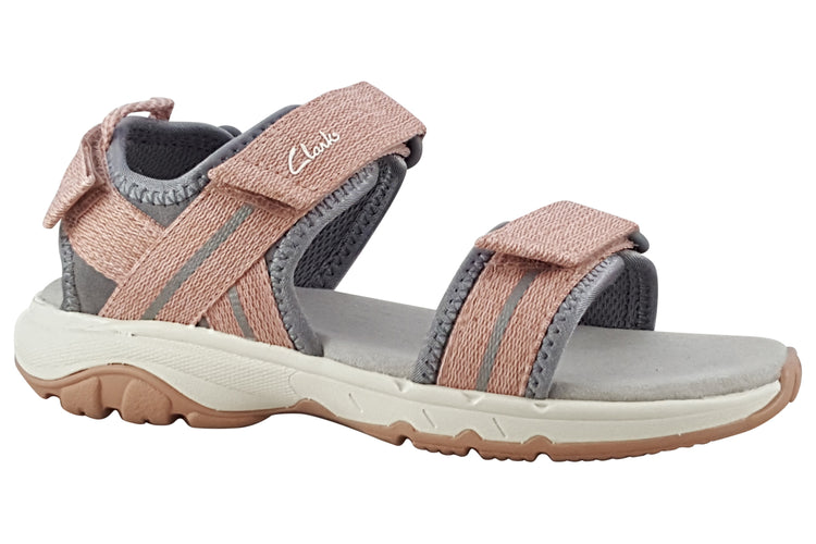 Clarks Expo Sea O. Pink Combi Girls Sandals