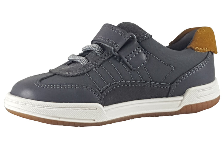 Clarks Fawn Family T Grey Boys First Shoes