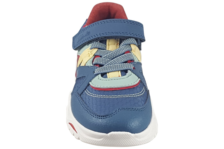 Clarks FeatherPace K Blue/Green Boys Sports