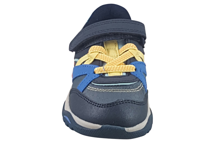 Clarks FeatherPace T Grey Combi Boys Sports