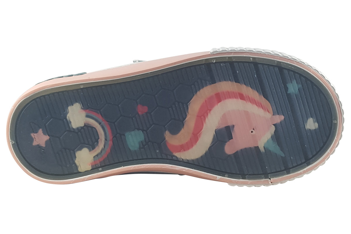 clarks foxingbrill k pastel girls shoes sole