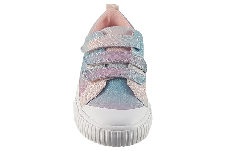 Clarks FoxingBrill K. Pastel Girls Canvas