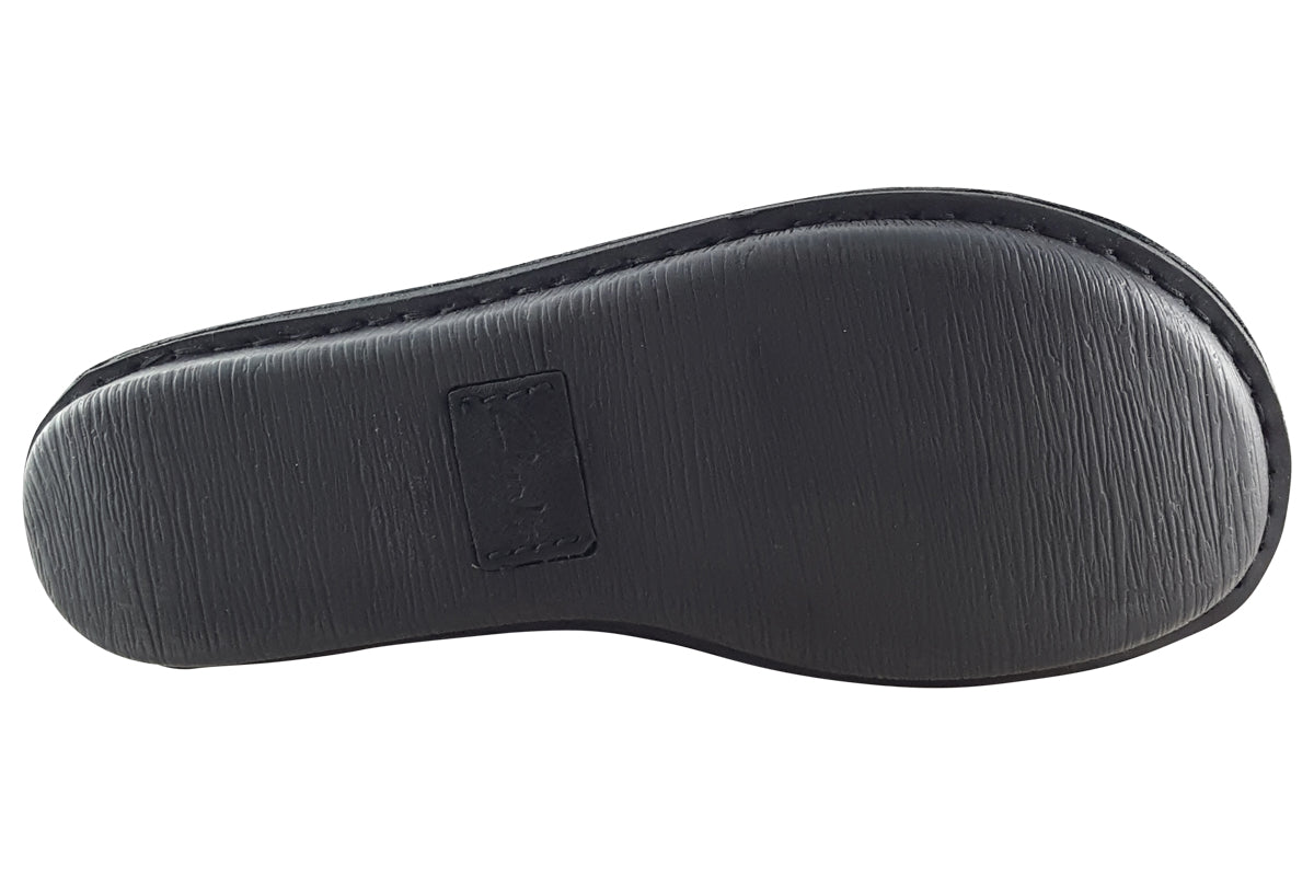 clarks-funny-dream-black-leather-womens-shoes-sole