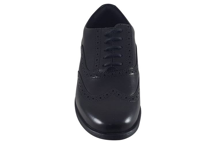 Clarks Havisham Oak Black Leather Womens Shoes