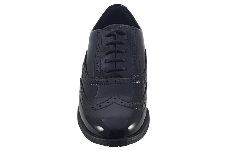 Clarks Havisham Oak Black Patent Womens Shoes
