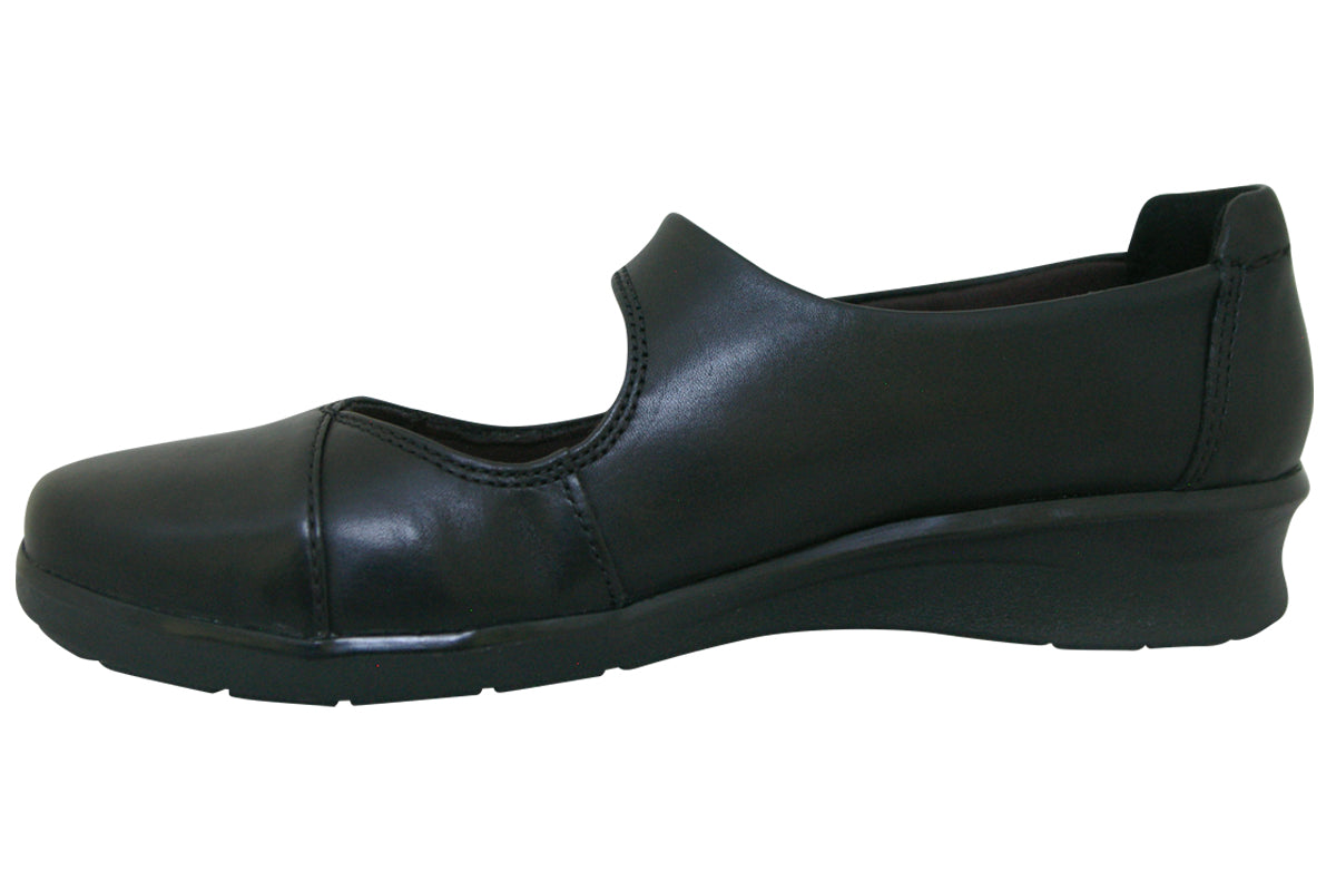 clarks-hope-henley-black-leather-womens-shoes-left