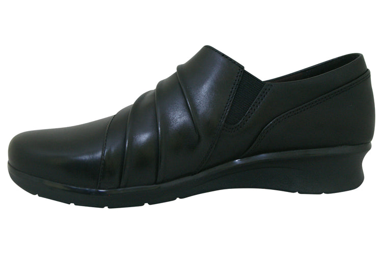 Clarks Hope Roxanne Black Womens Shoes