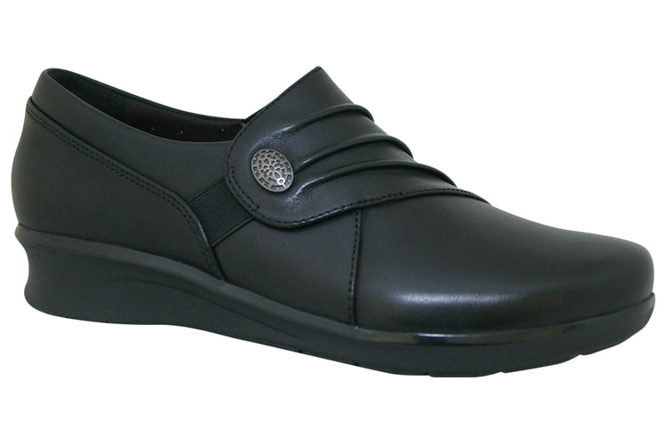 Clarks Hope Roxanne Black Womens Shoes