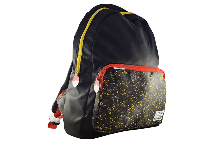 Clarks HopperLRGPlay Black Print School Extras School Bags
