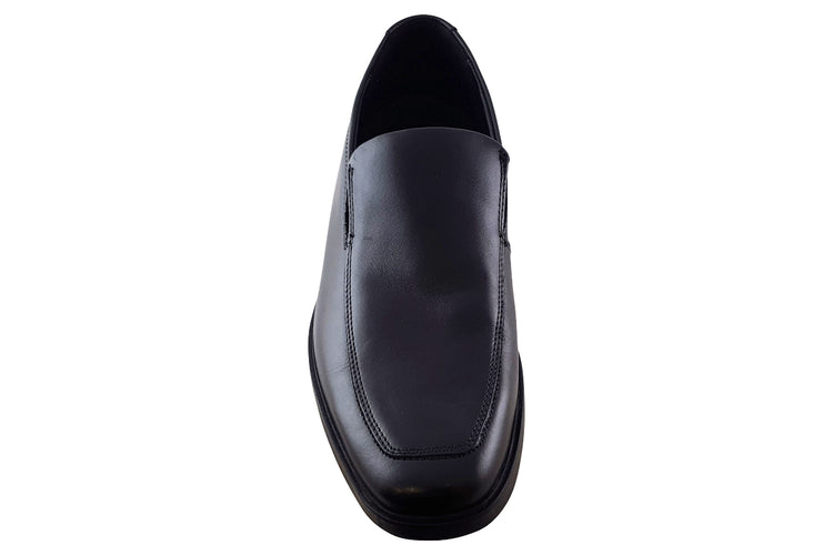 Clarks Howard Edge Black Leather Mens Shoes