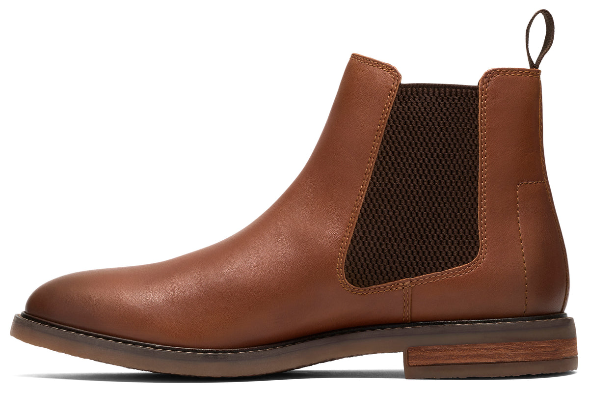 clarks-jaxen-easy-mens-boots-dark-tan-left-flat