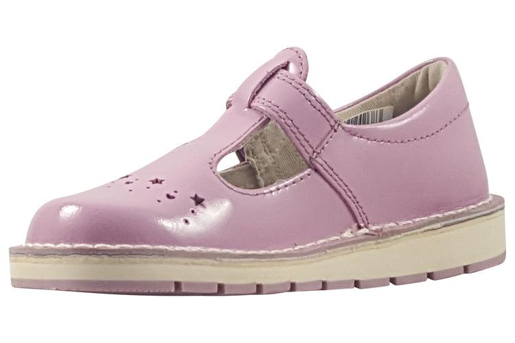 Clarks Joyful Skip K. Pink Patent Girls Shoes