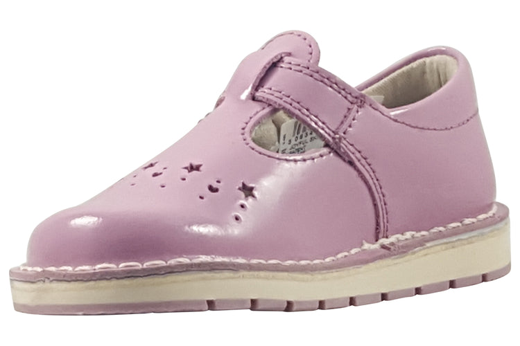 Clarks Joyful Skip T. Pink Patent Girls Shoes