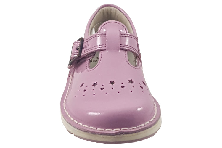 Clarks Joyful Skip T. Pink Patent Girls Shoes
