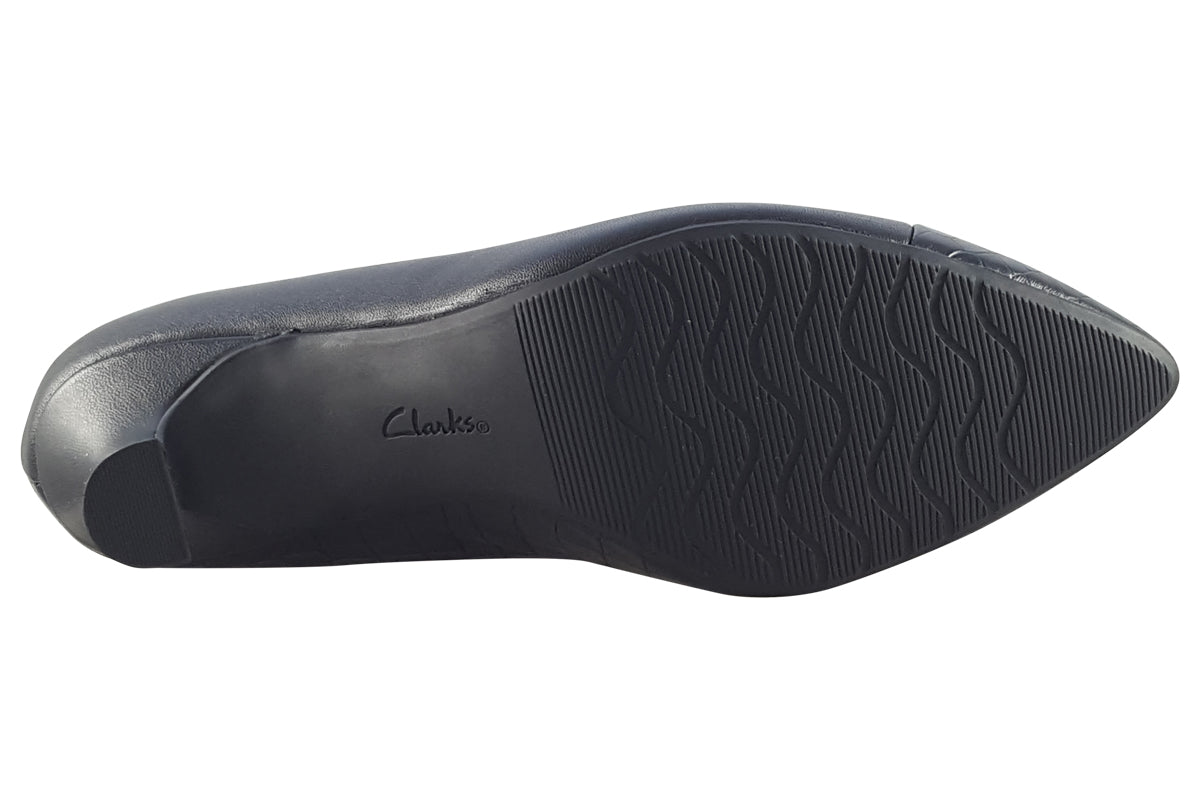 clarks kataleyna rose black croc womens shoes sole