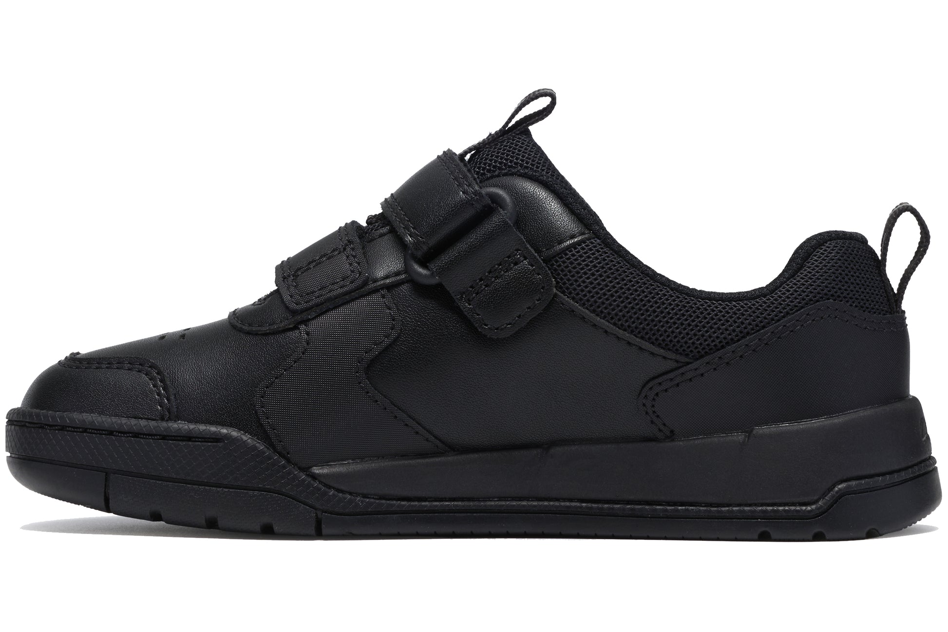 clarks-laser-play-k-black-leather-left-side