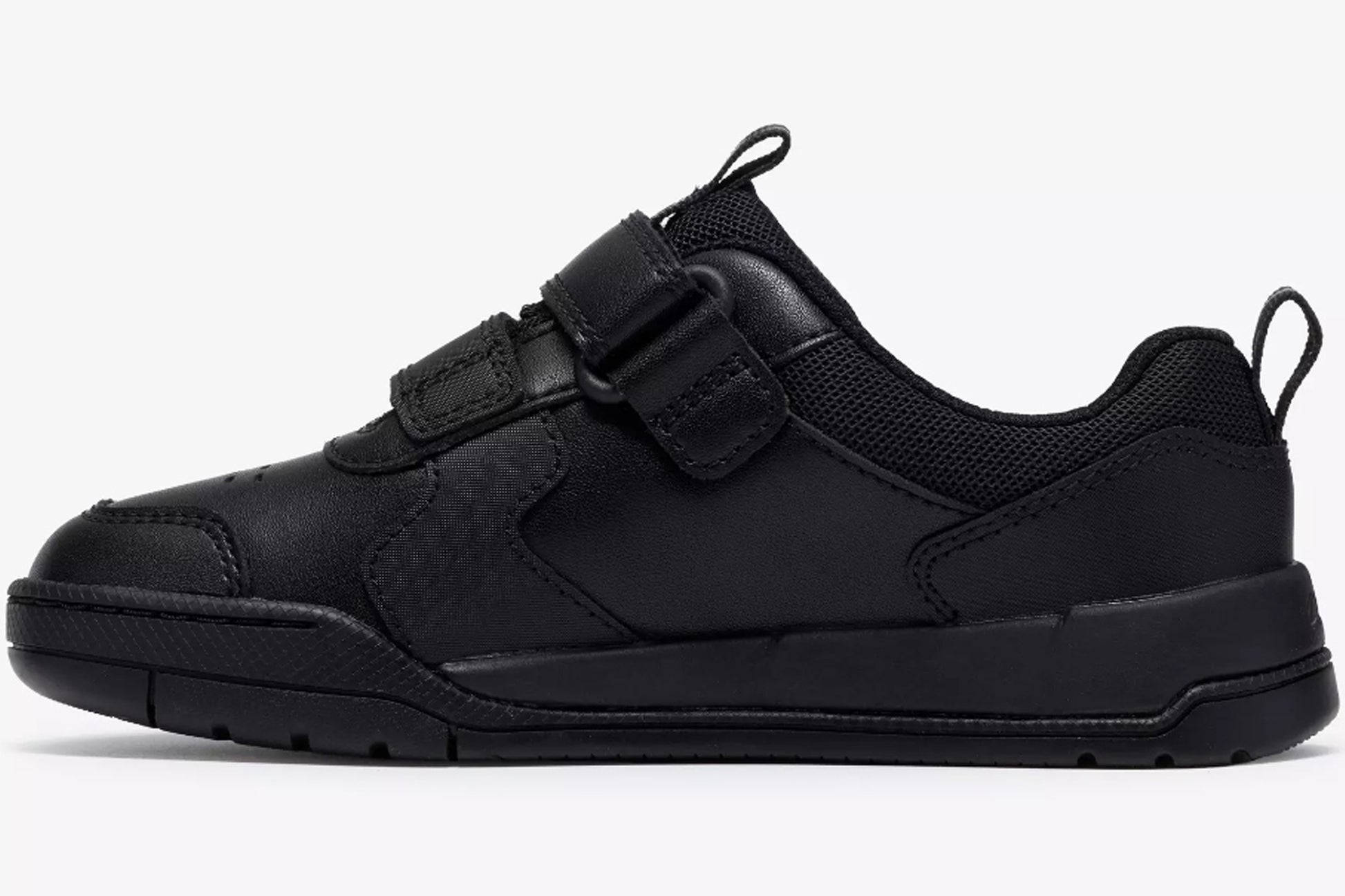 clarks-laser-play-k-boys-shoes-black-leather-left-flat