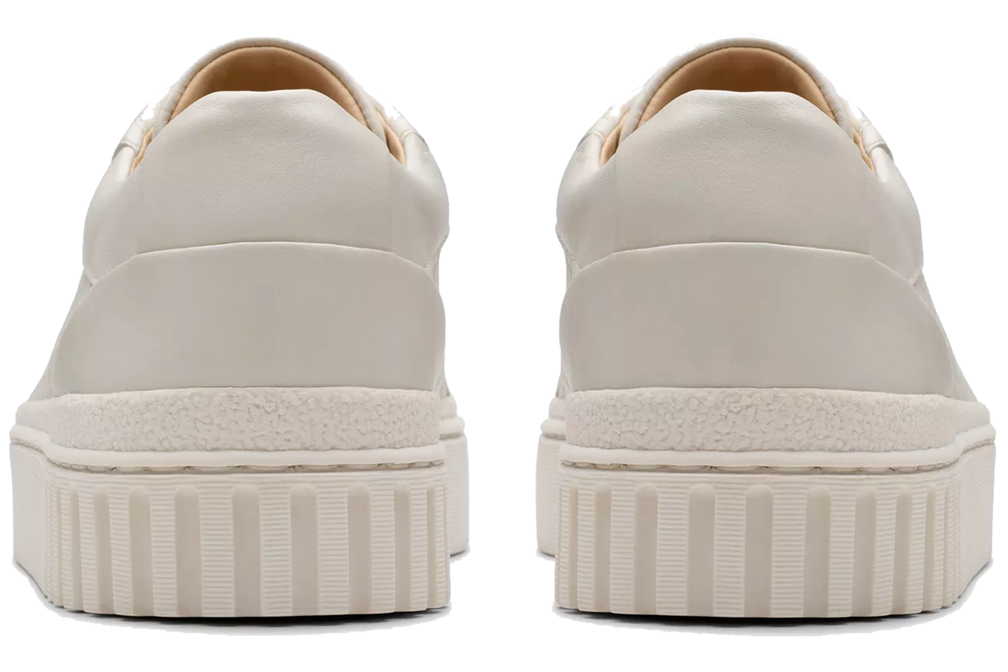 clarks mayhill bay off white trainers sole