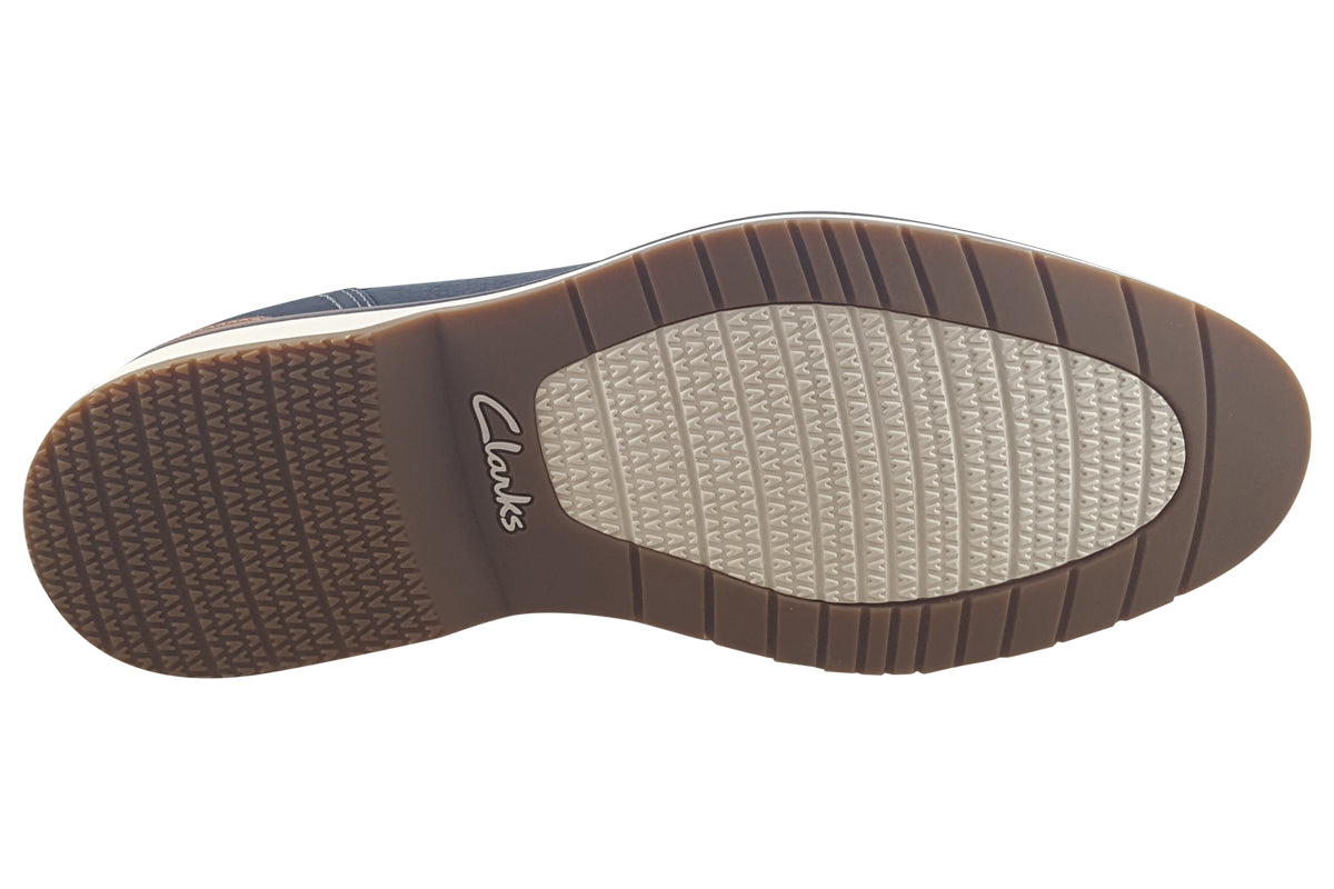 clarks-monahan-plain-navy-nubuck-mens-shoes-sole
