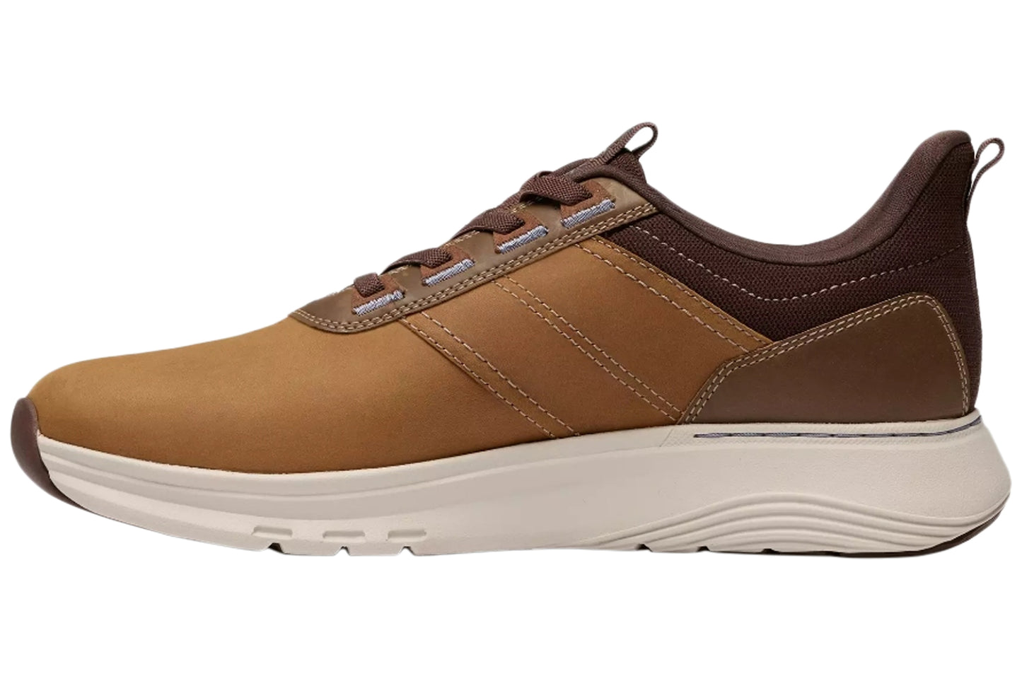 Clarks Motion Trek LX Dark Tan Lea Mens Shoes