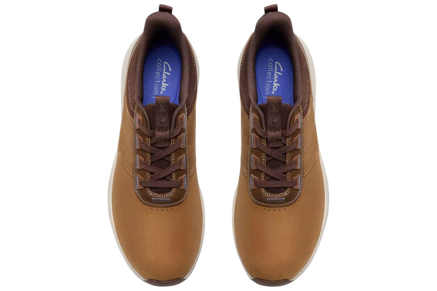 Clarks Motion Trek LX Dark Tan Lea Mens Shoes
