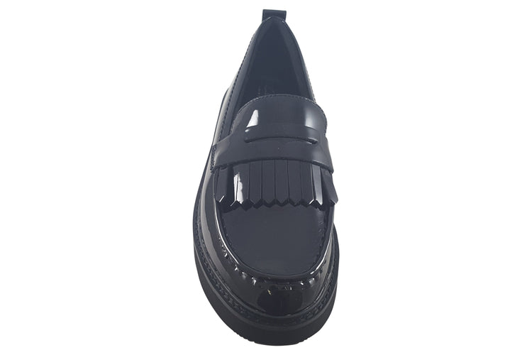Clarks OriannaWLoafer Black Patent Leather Womens Shoes