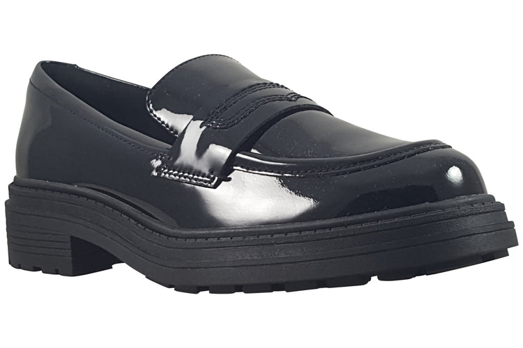 Clarks Orinoco3 Edge Black Patent Womens Shoes