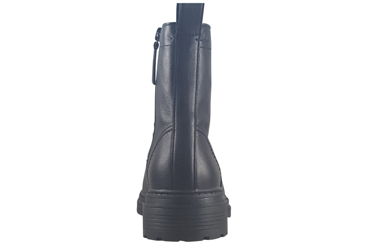 Clarks Orinoco3 Style Black Leather Womens Boots