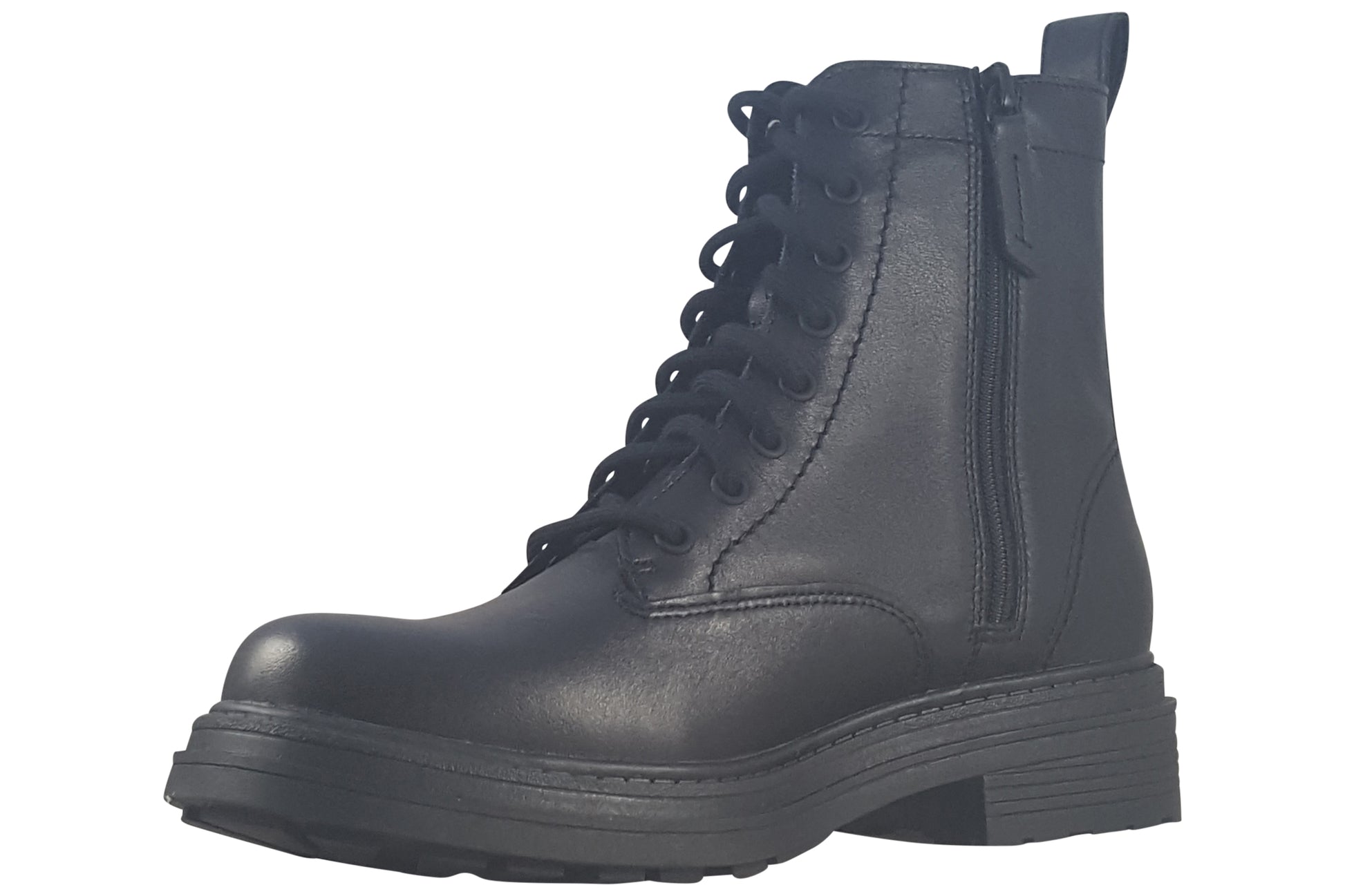 clarks-orinoco-3-style-womens-boots-black-leather-left