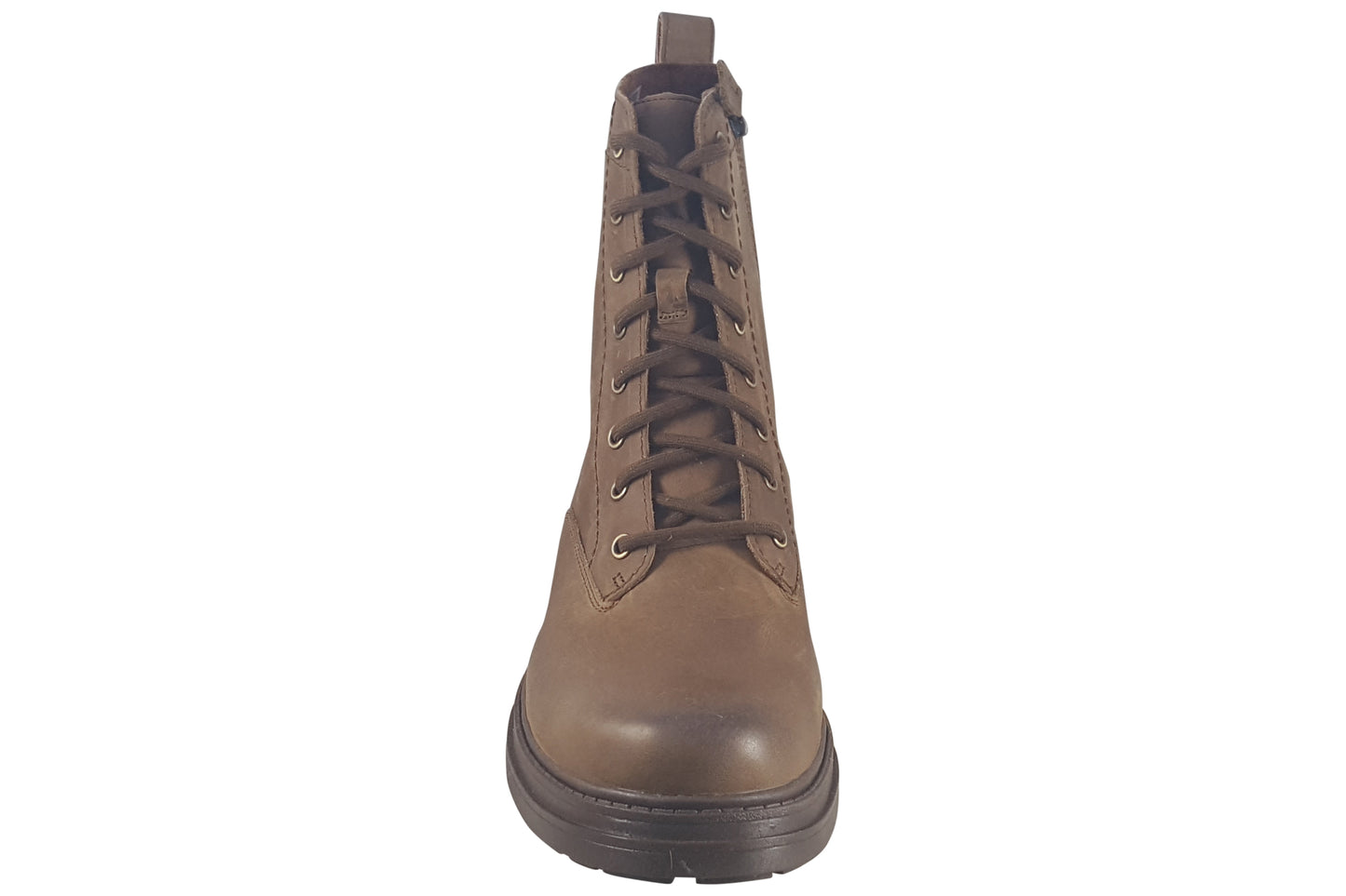 Clarks Orinoco3 Style Walnut Leather Womens Boots