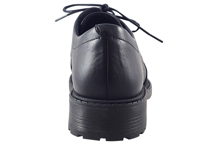 Clarks Orinoco2 Limit Black Leather Womens Shoes